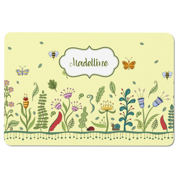 Nature Inspired Rectangular Fridge Magnet - FRONT