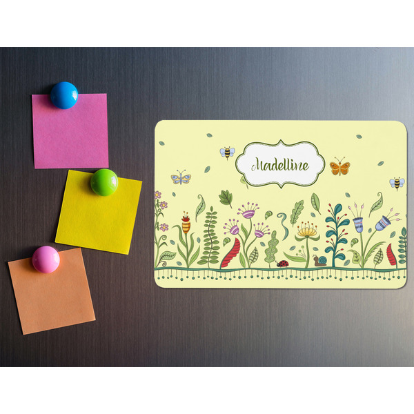 Nature Inspired Rectangular Fridge Magnet - LIFESTYLE