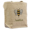 Nature Inspired Reusable Cotton Grocery Bag - Front View