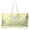 Nature Inspired Large Rope Tote Bag - Front View