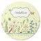 Nature Inspired Round Rubber Backed Coaster (Personalized)