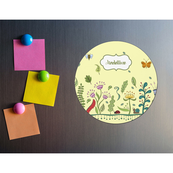 Nature Inspired Round Fridge Magnet - LIFESTYLE