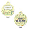 Nature Inspired Round Pet ID Tag - Large - Approval