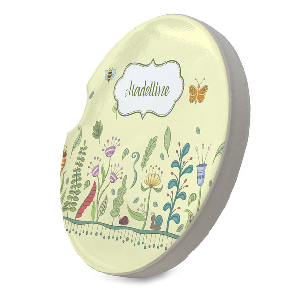 Nature Inspired Sandstone Car Coaster - STANDING ANGLE