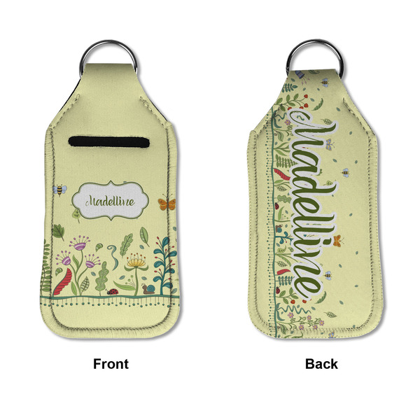 Nature Inspired Sanitizer Holder Keychain - Large APPROVAL (Flat)