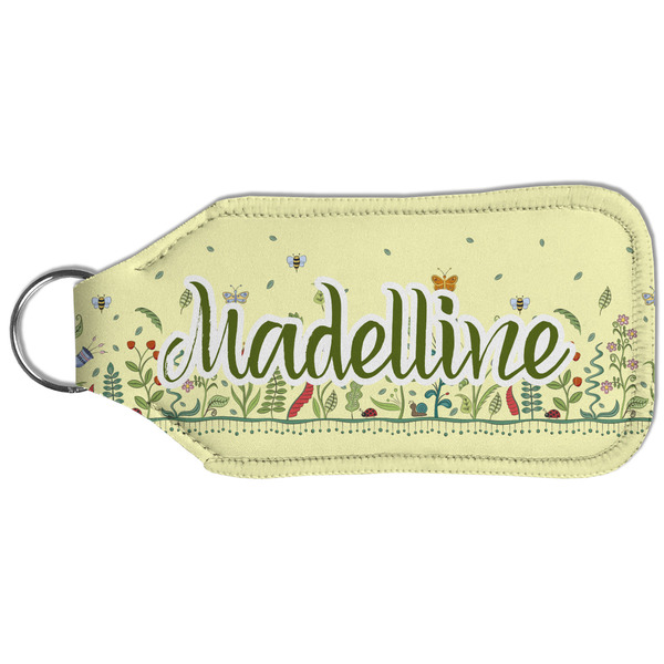 Nature Inspired Sanitizer Holder Keychain - Large (Back)