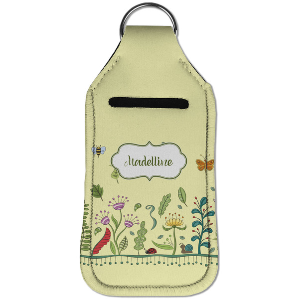 Nature Inspired Sanitizer Holder Keychain - Large (Front)