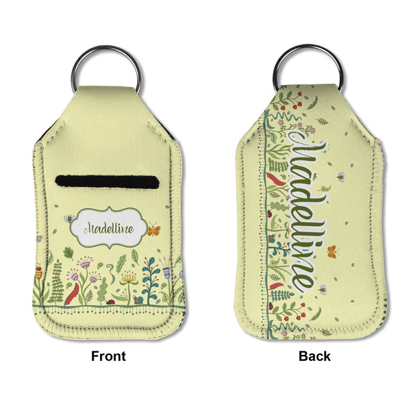 Nature Inspired Sanitizer Holder Keychain - Small APPROVAL (Flat)