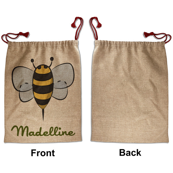 Nature Inspired Santa Bag - Approval - Front