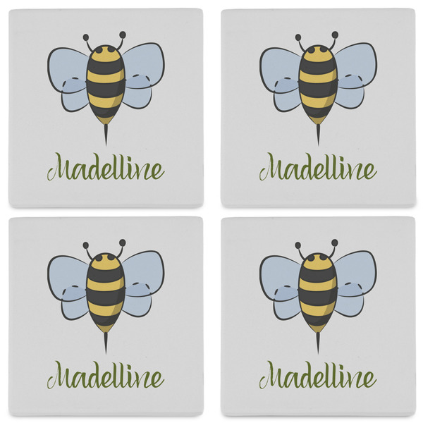 Nature Inspired Set of 4 Sandstone Coasters - See All 4 View