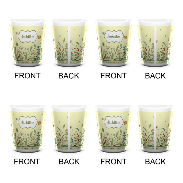 Nature Inspired Shot Glass - White - Set of 4 - APPROVAL