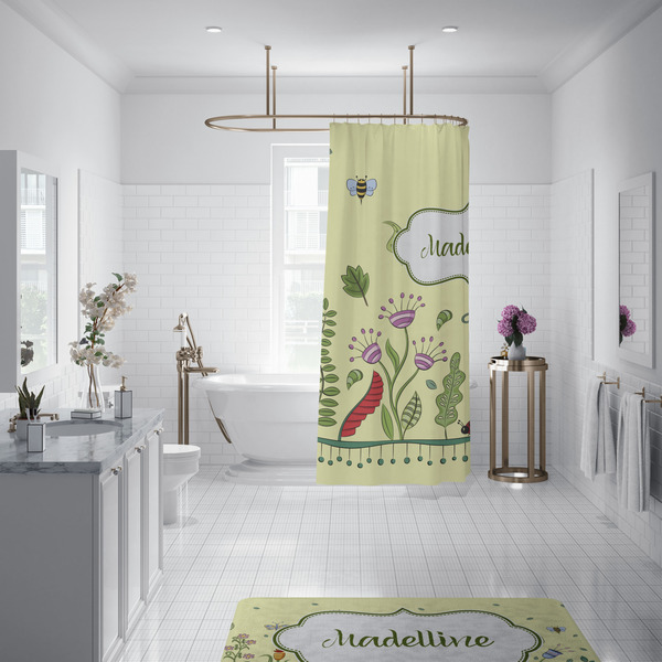 Nature Inspired Shower Curtain - Custom Size