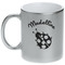 Nature Inspired Metallic Silver Mug (Personalized)