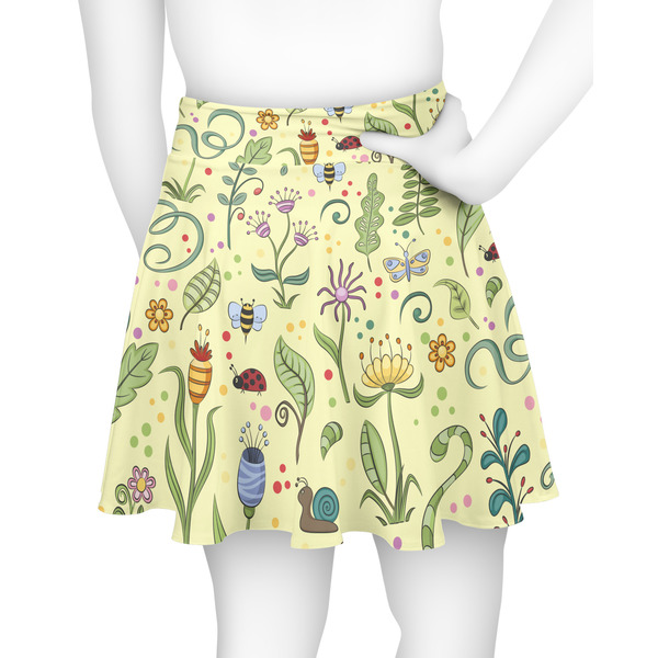 Nature Inspired Skater Skirt - Back