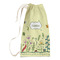Nature Inspired Small Laundry Bag - Front View