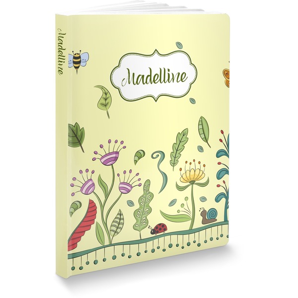 Custom Nature Inspired Softbound Notebook - 7.25" x 10" (Personalized)
