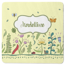 Nature Inspired Square Rubber Backed Coaster (Personalized)