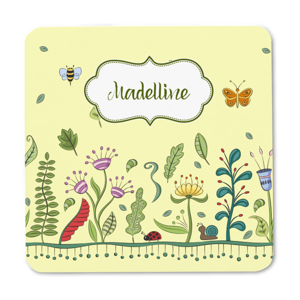 Nature Inspired Square Fridge Magnet - FRONT