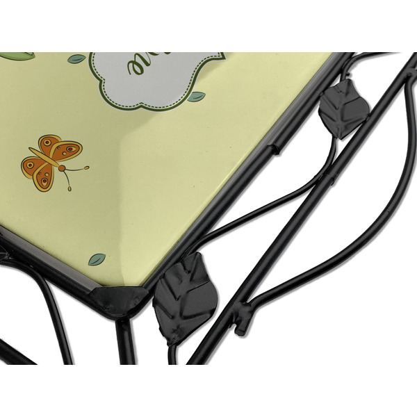 Nature Inspired Square Trivet - Detail