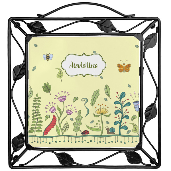 Custom Nature Inspired Square Trivet (Personalized)