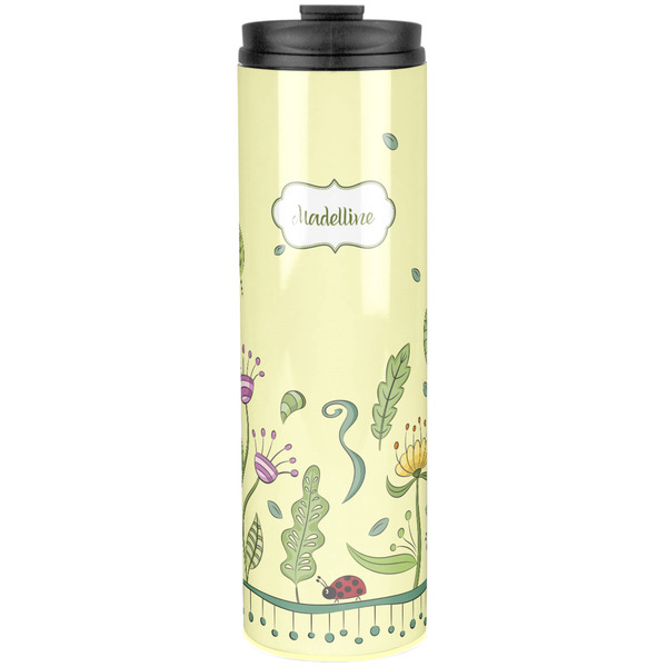 Custom Nature Inspired Stainless Steel Skinny Tumbler - 20 oz (Personalized)