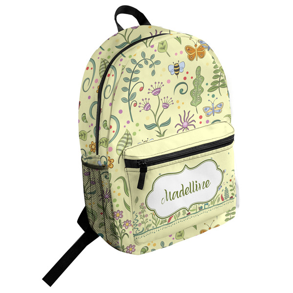 Custom Nature Inspired Student Backpack (Personalized)