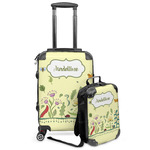 Nature Inspired Kids 2-Piece Luggage Set - Suitcase & Backpack (Personalized)
