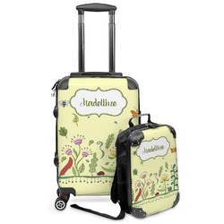 Nature Inspired Kids 2-Piece Luggage Set - Suitcase & Backpack (Personalized)