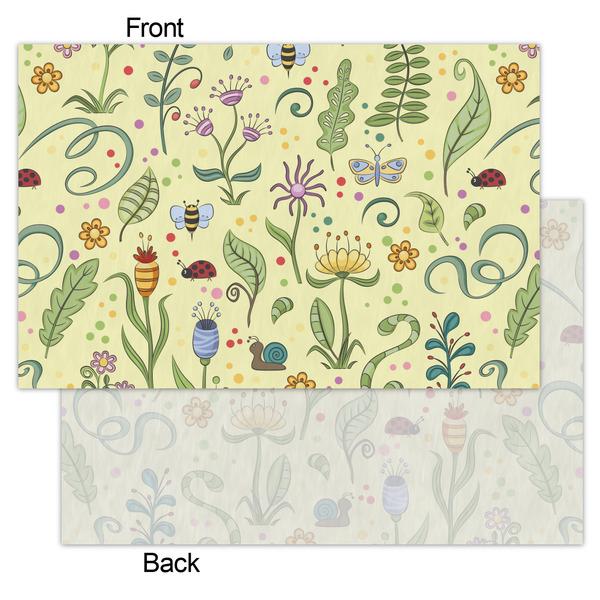 Nature Inspired Tissue Paper - Lightweight - Small - Front & Back