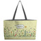 Nature Inspired Tote w/Black Handles - Front View