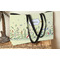 Nature Inspired Tote w/Black Handles - Lifestyle View