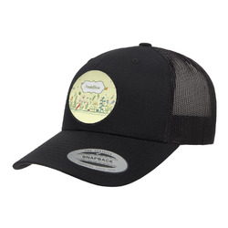 Nature Inspired Trucker Hat - Black (Personalized)