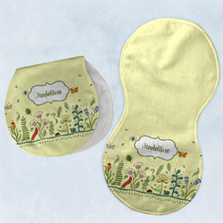Nature Inspired Burp Pads - Velour - Set of 2 w/ Name or Text