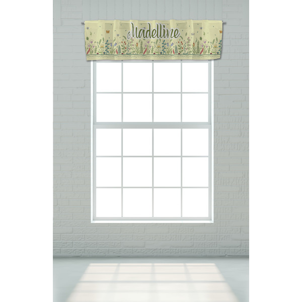 Nature Inspired Valance - On window