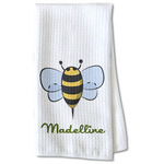 Nature Inspired Kitchen Towel - Waffle Weave - Partial Print (Personalized)