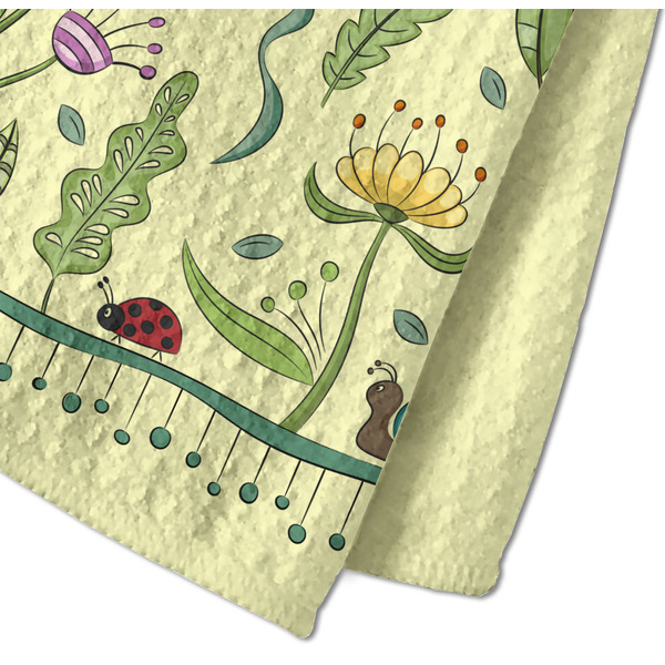 Nature Inspired Waffle Weave Towel - Closeup of Material Image