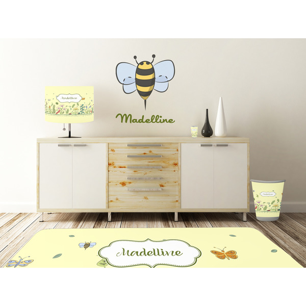 Nature Inspired Wall Graphic Decal Wooden Desk