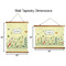 Nature Inspired Wall Hanging Tapestries - Parent/Sizing