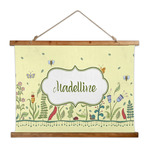 Nature Inspired Wall Hanging Tapestry - Wide (Personalized)
