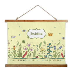 Nature Inspired Wall Hanging Tapestry - Wide (Personalized)