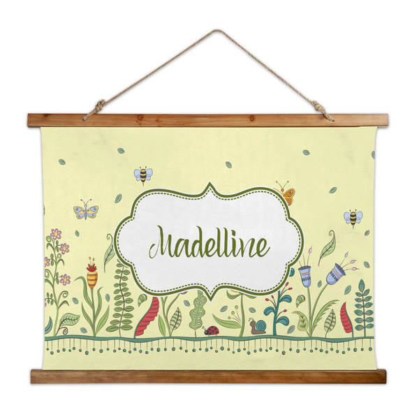 Custom Nature Inspired Wall Hanging Tapestry - Wide (Personalized)