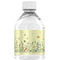 Nature Inspired Water Bottle Label - Back View