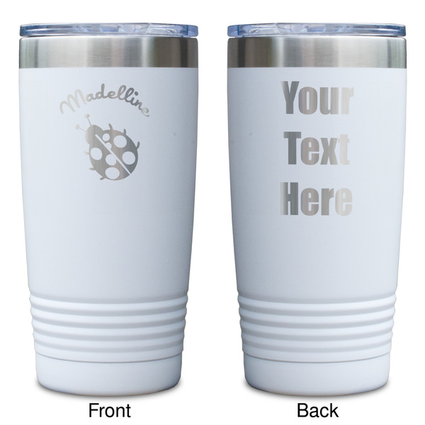 Nature Inspired White Polar Camel Tumbler - 20oz - Double Sided - Approval