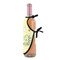 Nature Inspired Wine Bottle Apron - DETAIL WITH CLIP ON NECK