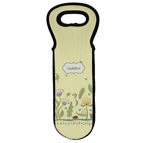 Custom Nature Inspired Wine Tote Bag (Personalized)