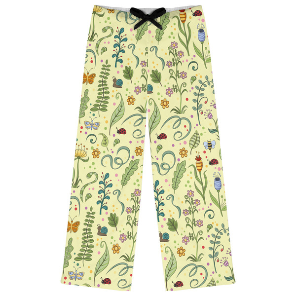 Custom Nature Inspired Womens Pajama Pants - L