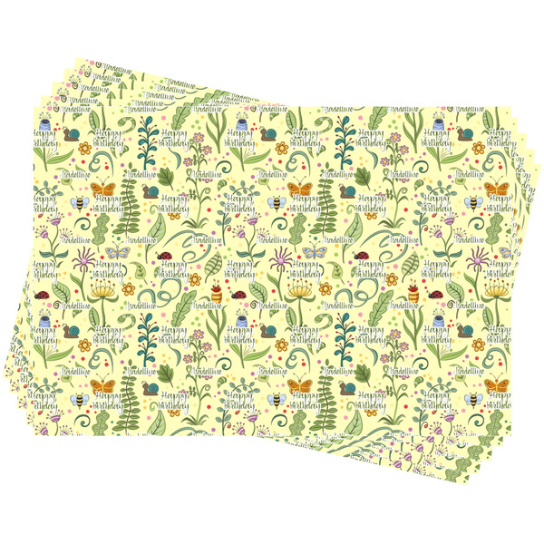 Nature Inspired Wrapping Paper - 5 Sheets Approval