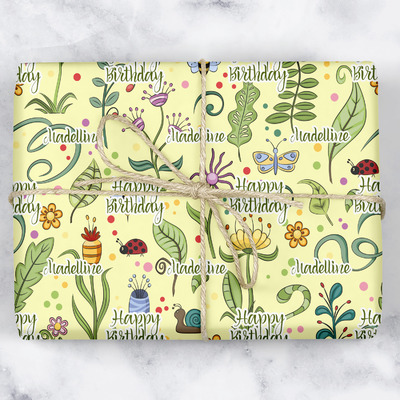 Nature Inspired Wrapping Paper (Personalized)