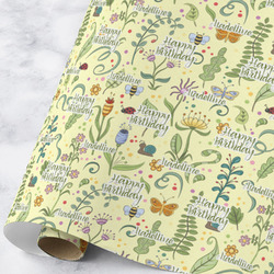 Nature Inspired Wrapping Paper Roll - Large - Matte (Personalized)