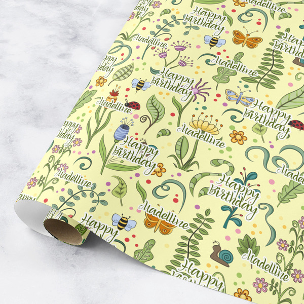 Custom Nature Inspired Wrapping Paper Roll - Small (Personalized)